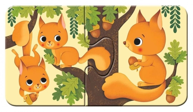 I miei primi puzzle Animali e cuccioli RAVENSBURGER