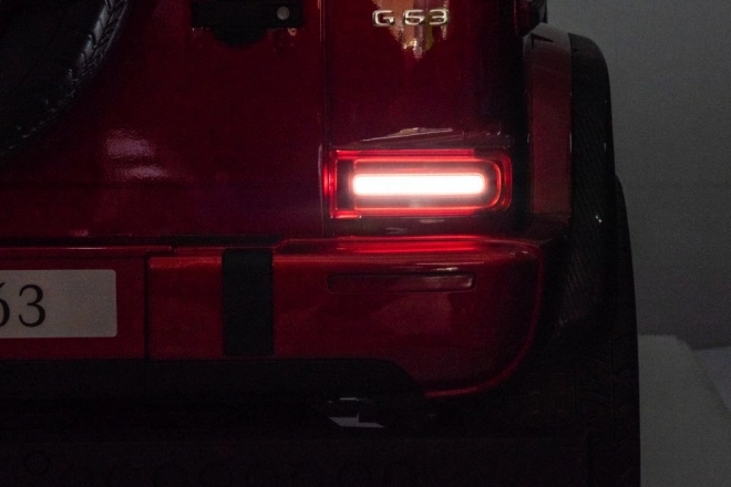 Auto a Batteria Mercedes G63 XXL Rosso