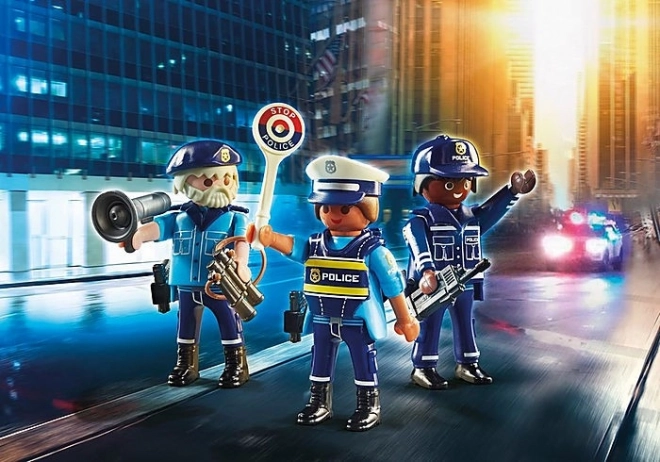 Set di figure Police City Action