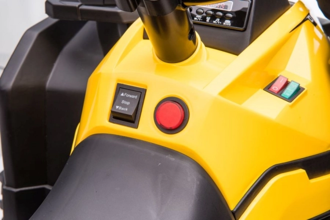 Quad elettrico per bambini giallo