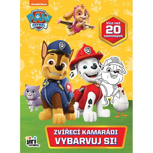 Libri da colorare Paw Patrol amici animali