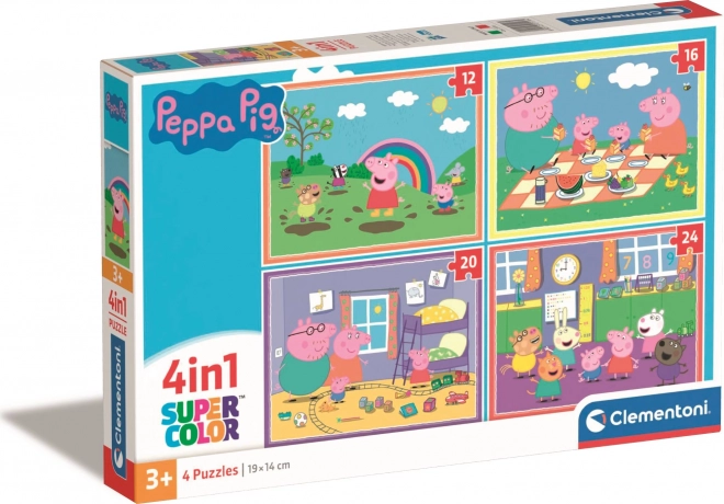 Puzzle Peppa Pig Progresso 4in1