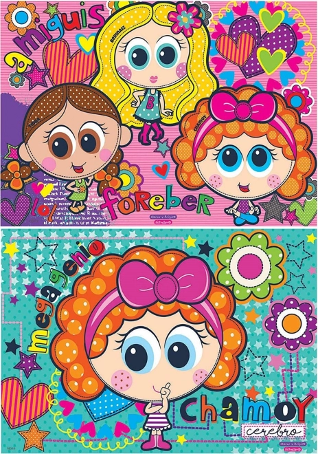 Puzzle Distroller 2x48 pezzi