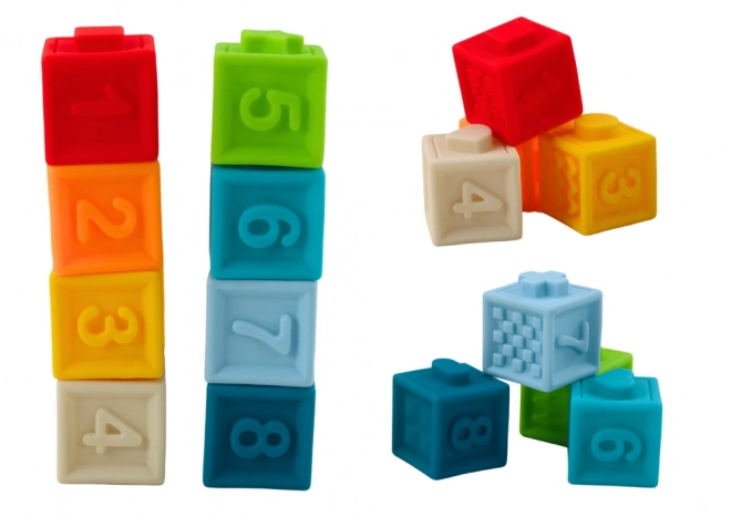 Blocchi educativi da bagno 20 pezzi animali e forme