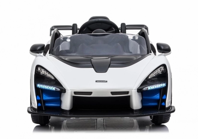 Auto elettrico per bambini McLaren Senna bianco