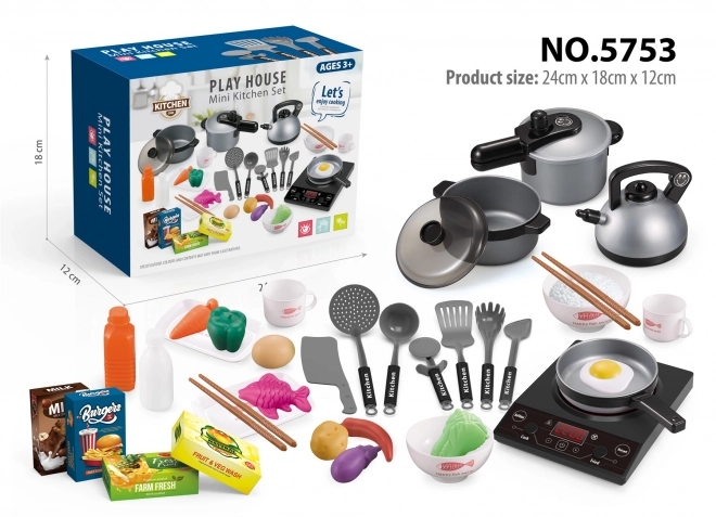 Set cucina con accessori