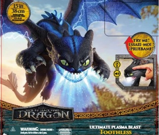 Dragon Trainer - Sdentato con effetti sonori e luminosi