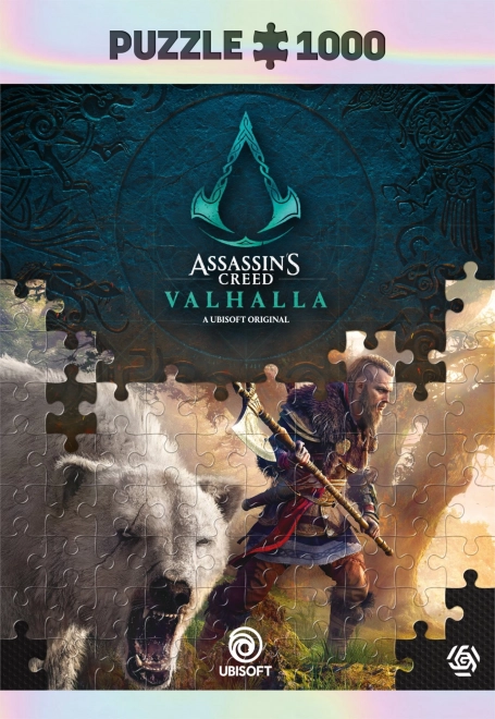 Puzzle Assassin's Creed Valhalla - Eivor e Orso Polare 1000 Pezzi