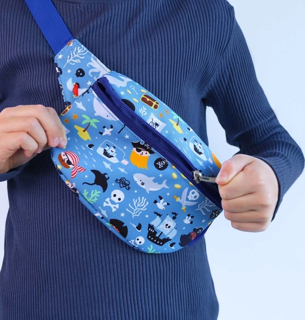 Marsupio per bambini con stampa pirata