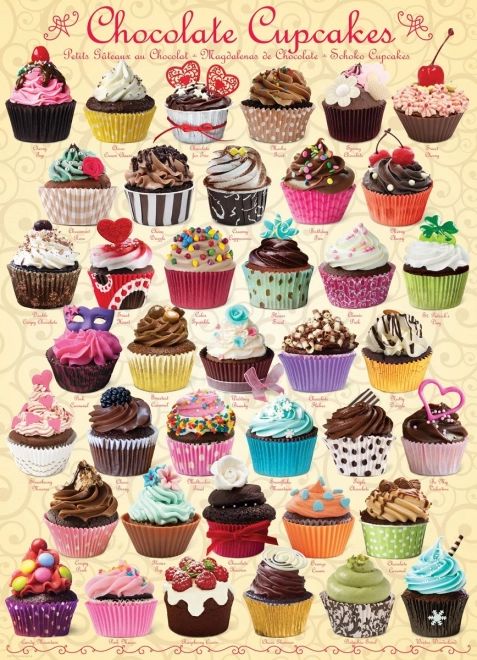 Puzzle Cupcakes 1000 pezzi