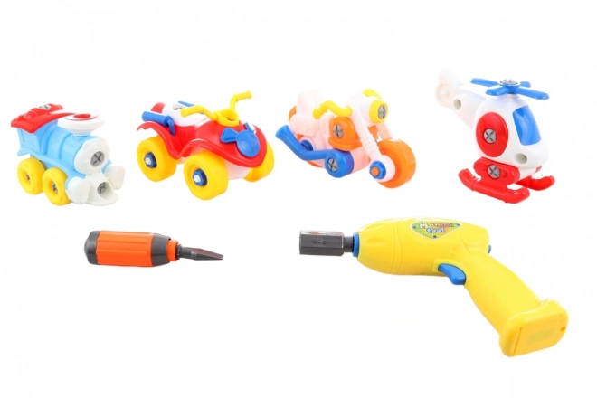 Set di avvitamento Veicoli di trasporto per bambini