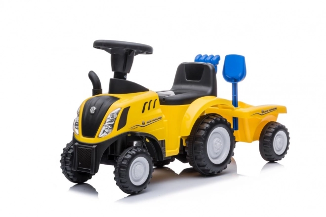 Trattore Cavalcabile New Holland Giallo