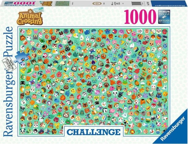 Puzzle sfida: Animal Crossing 1000 pezzi