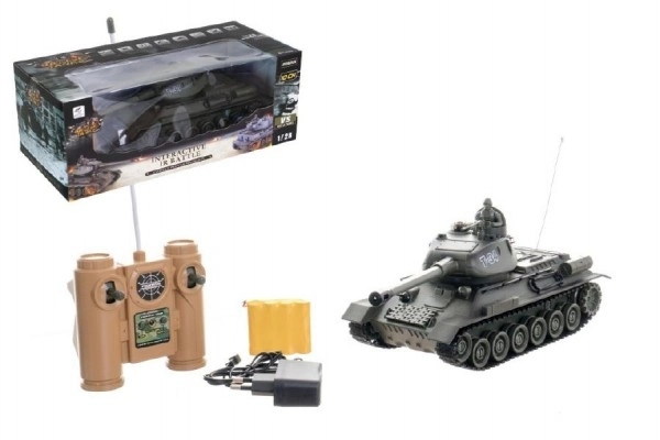 Carro armato RC in plastica 33 cm T-34/85