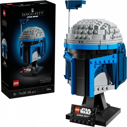 LEGO Star Wars elmo di Jango Fett – modello da collezione da esporre