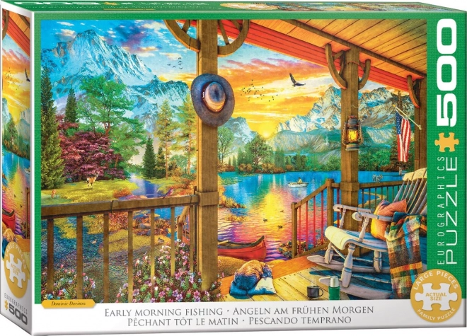 Puzzle Pesca del Mattino XL 500 Pezzi