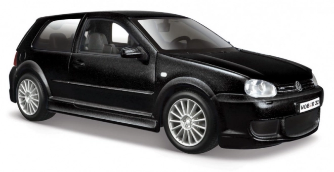 modello composito Volkswagen Golf R32 nero grana