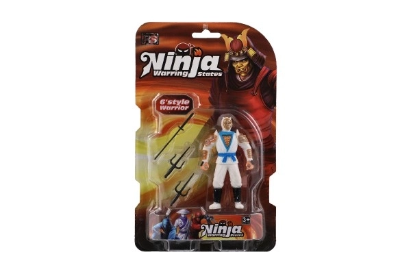 Figura ninja con accessori