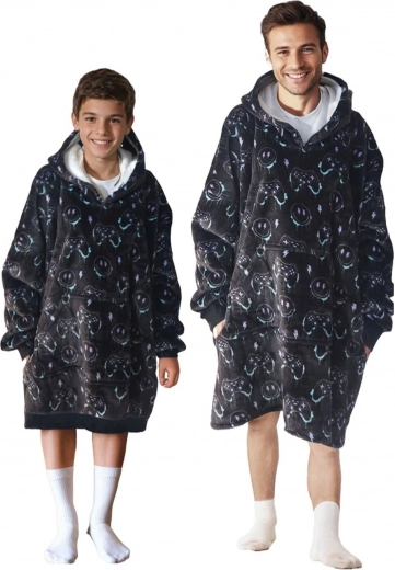 Comodo taglio oversize con grande cappuccio