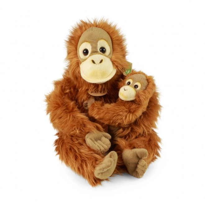 Orangutan di peluche con cucciolo Eco-Friendly