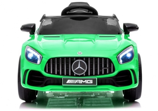 Auto elettrico per bambini Mercedes AMG GT R verde