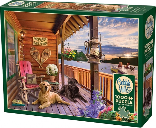 Puzzle Benvenuti al Lago 1000 Pezzi COBBLE HILL