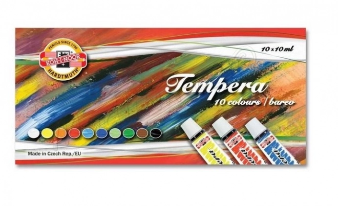 Temperamatite per Artisti 10x10ml KOH-I-NOOR