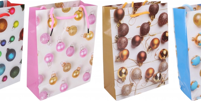 Borsa regalo natalizia taglia M