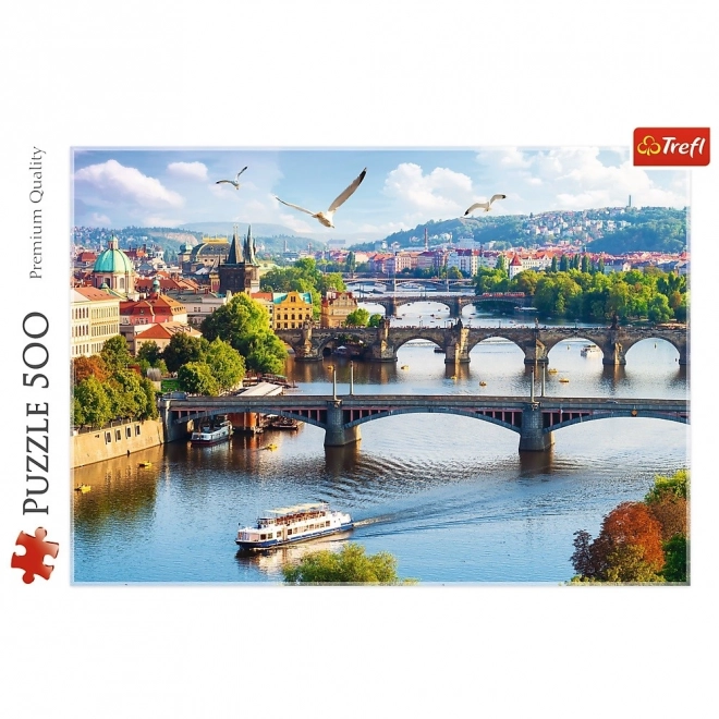 Puzzle Ponti di Praga Repubblica Ceca 500 Pezzi