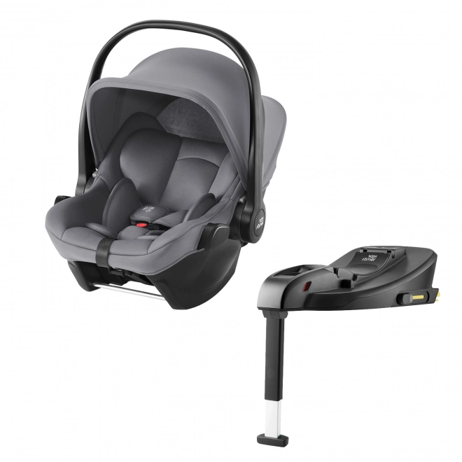 Seggiolino auto Baby Safe Core con base, grigio ghiaccio