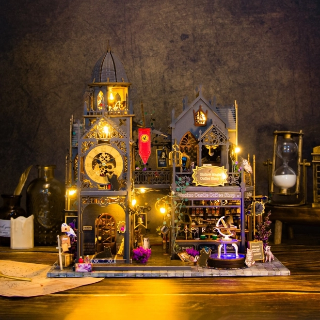 Miniatura Casa dei Bambole Castello Huoluo di 2Kids Toys