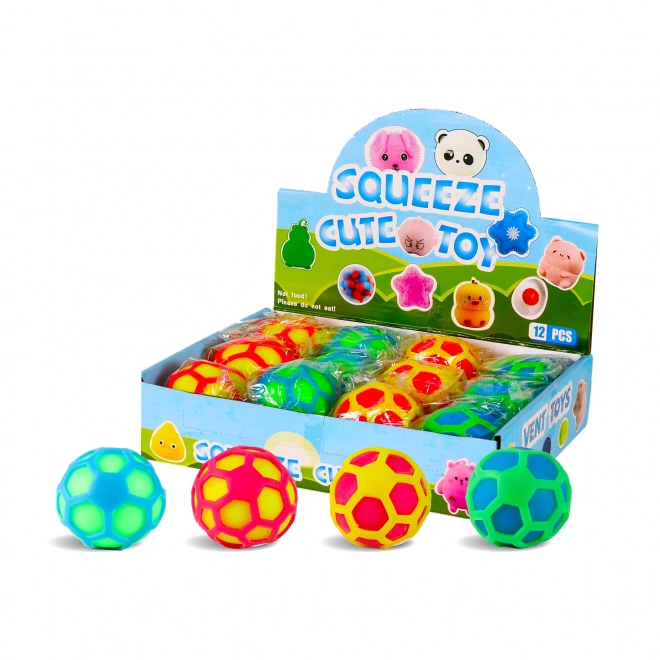 Pallina colorata per gatti 7 cm