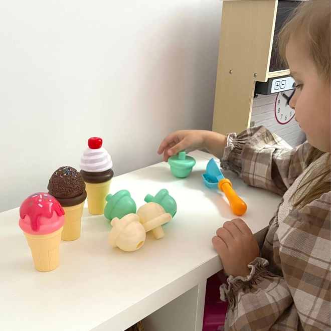 Set gelateria 15 pezzi Woopie