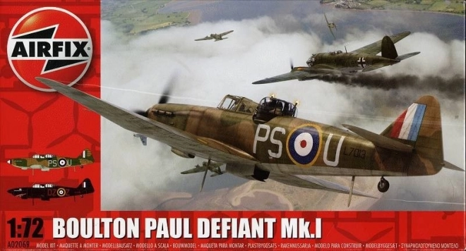 Modello aereo Boulton Paul Defiant MK1