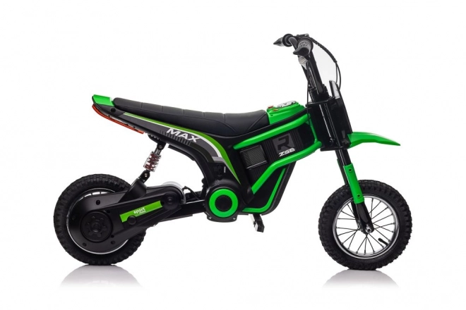 Moto Cross Elettrico Verde