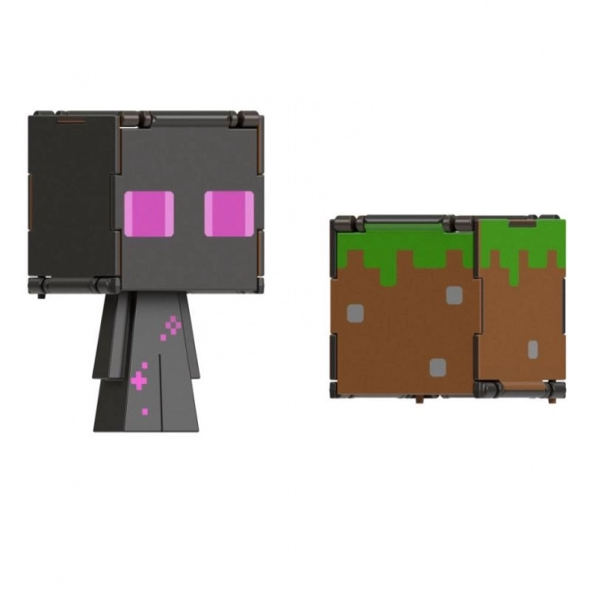 Mini figura 2 in 1 di Minecraft