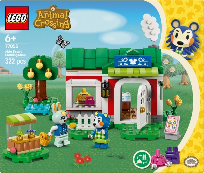 Able Sisters e negozio di abbigliamento LEGO Animal Crossing