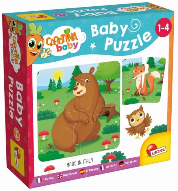 Puzzle Carotina Baby - Foresta