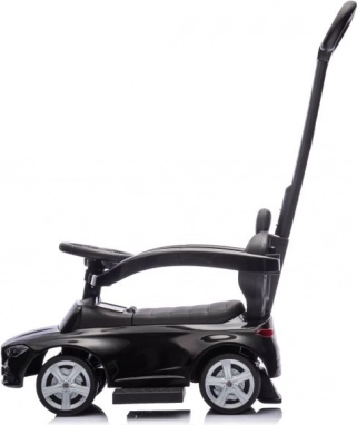 Bicicletta senza pedali per bambini con maniglia Mercedes 3in1 nera