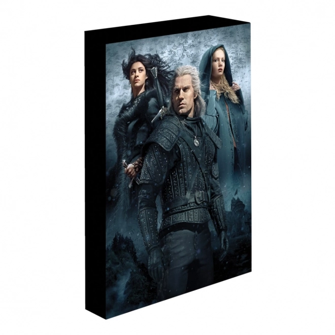 quadro LED luminoso The Witcher