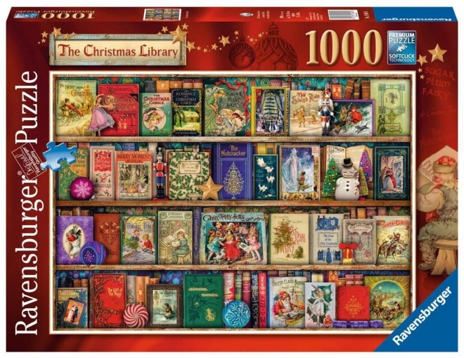 Puzzle La Biblioteca di Natale 1000 pezzi