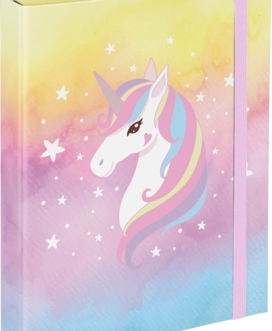 Cartelle per quaderni A5 Unicorno Arcobaleno