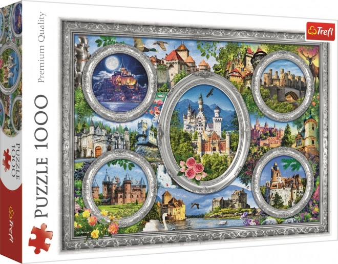 Puzzle castelli del mondo 1000 pezzi