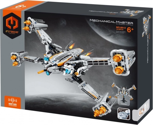 Set di costruzioni astronave con propulsione meccanica