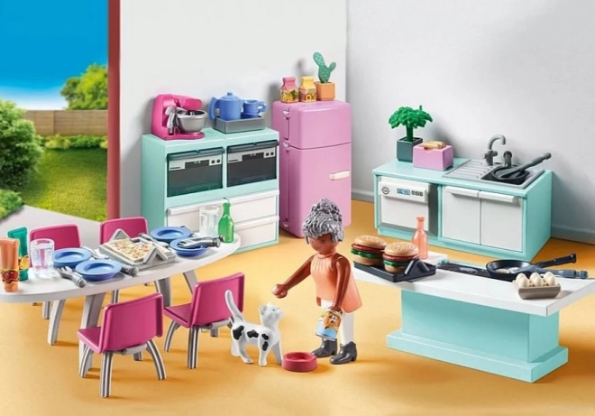 Cucina con sala da pranzo My Life Playmobil