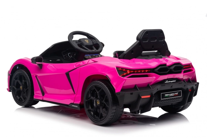 Lamborghini Revuelto rosa per bambini