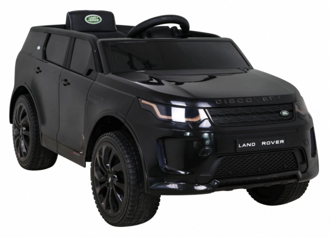 Land Rover Discovery Sport per bambini nero + telecomando + avvio lento + funzione altalena + MP3 LED