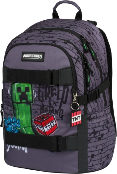 zaino scolastico Baagl Skate Minecraft TNT