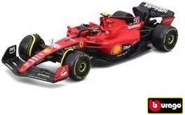 Modello in metallo BBURAGO 1:43 FERRARI F1 SF-23 (2023) Carlos Sainz con figurina del pilota