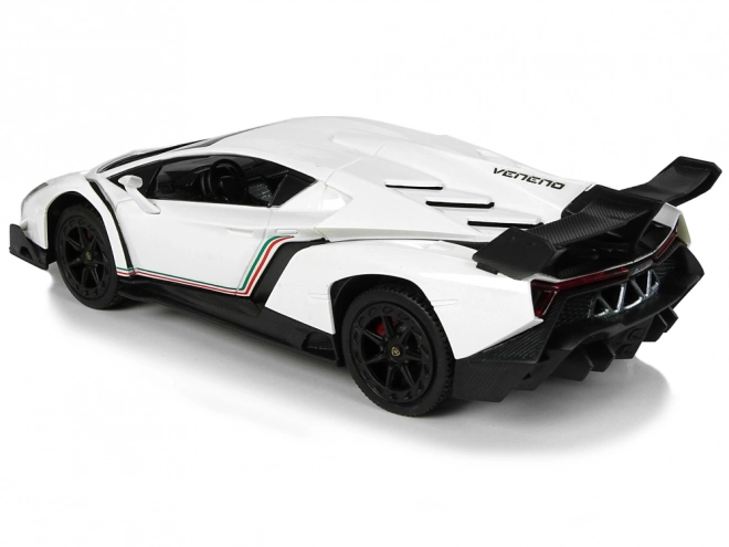 Auto sportivo telecomandato Lamborghini Veneno bianco